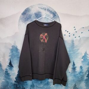 VTG BUM Equipment 2XL Pullover Crewneck Sweatshirt